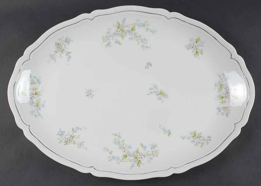 VNN15 18" Oval Serving Platter by Vienna-1