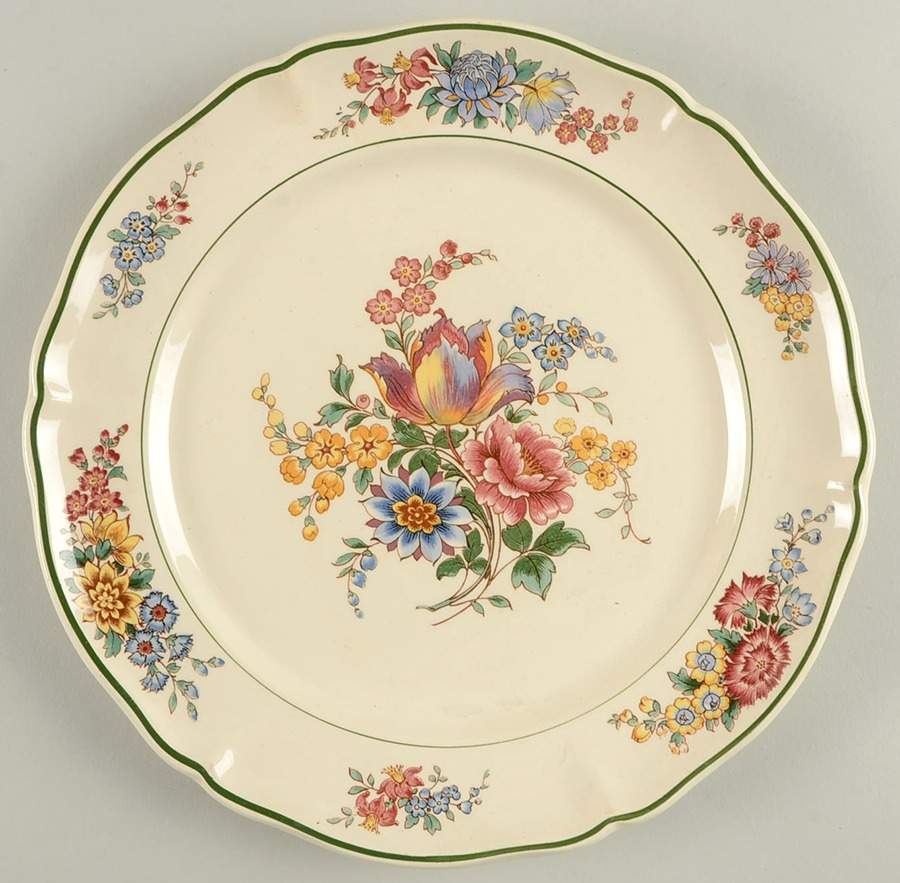 Fleurs De Montclair Dinner Plate by Villeroy & Boch-1