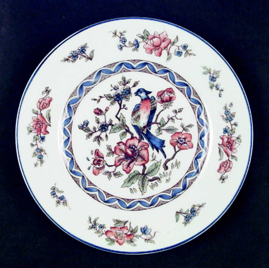 VIT183 Salad Plate by Victoria (Czech)-1