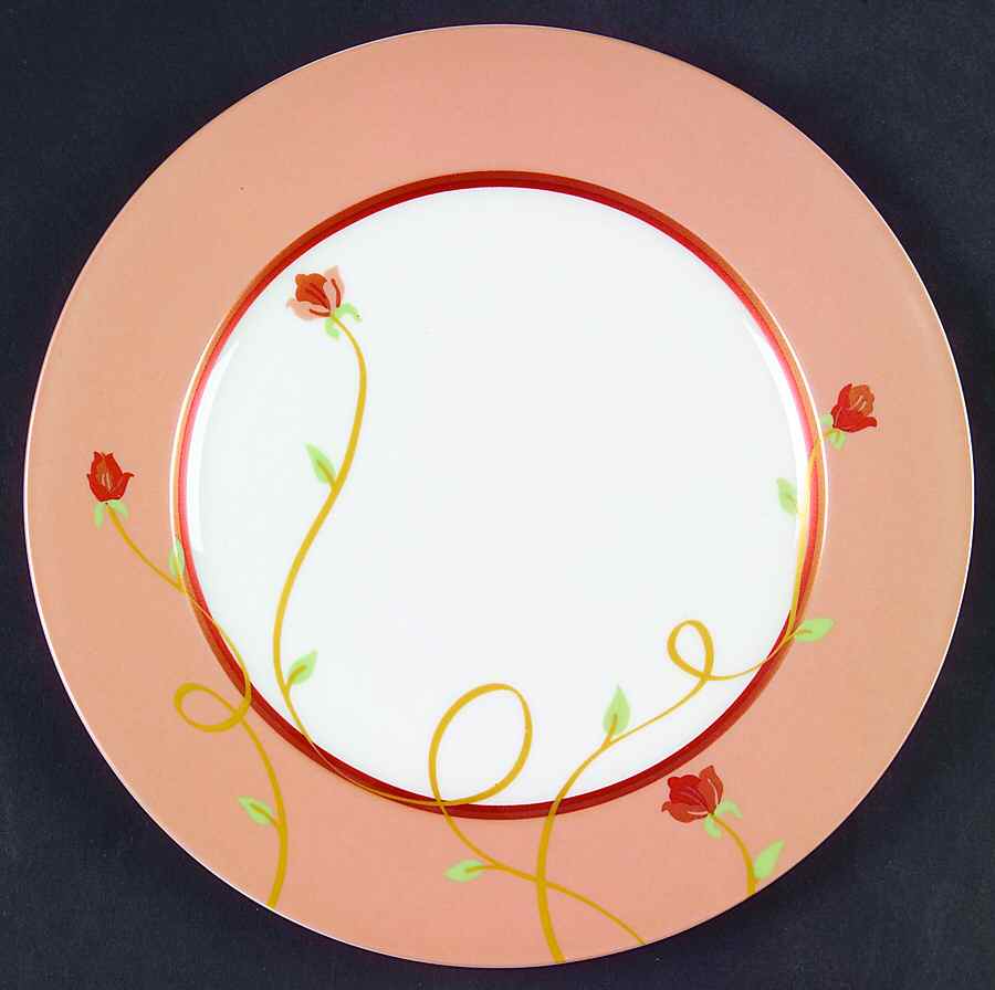 Rosebud Salad Plate by Victoria & Beale-1