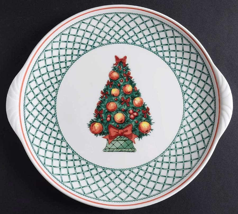 Basket Handled Cake Plate by Villeroy & Boch-1