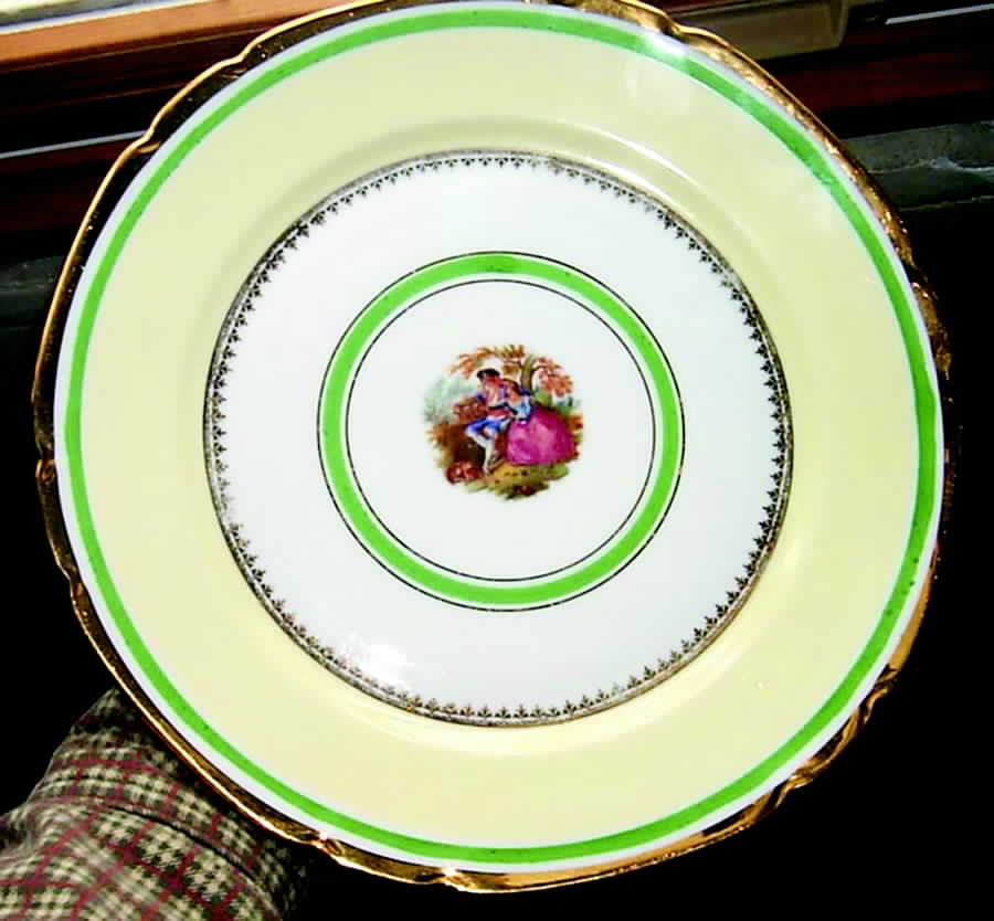 VIT271 Dinner Plate by Victoria (Czech)-1