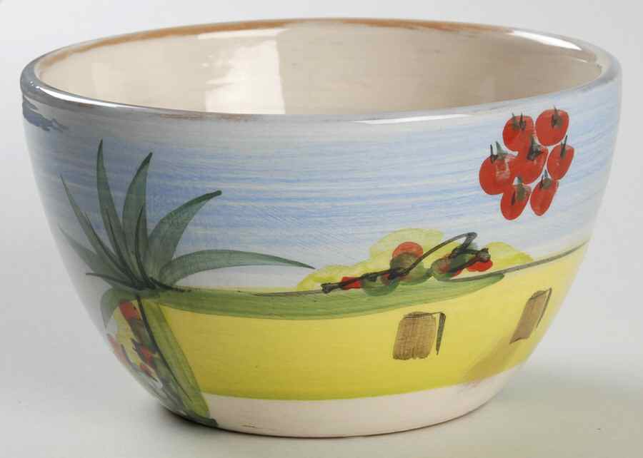 La Fenice Coupe Cereal Bowl by Vietri (Italy)-1