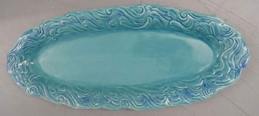 Marea 24" Oval Serving Platter by Vietri (Italy)-1