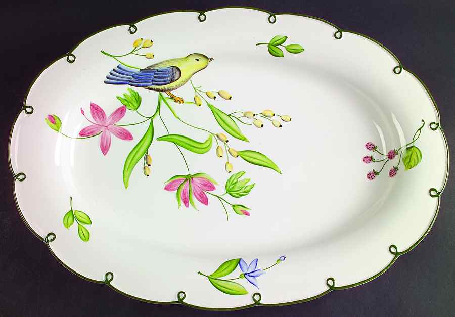 Paradiso 16" Oval Serving Platter by Vietri (Italy)-1