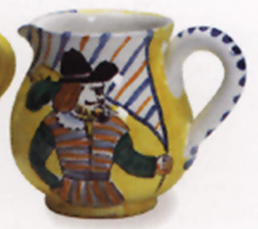Dell'Arte Creamer by Vietri (Italy)-1