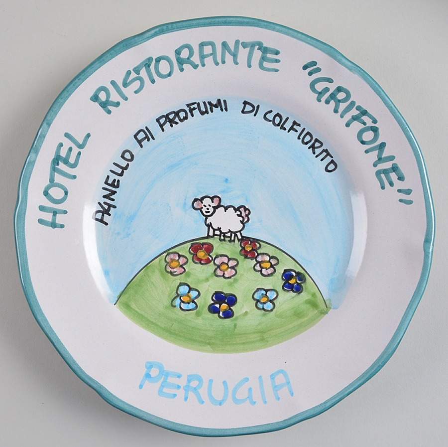 Ristorante Luncheon Plate by Vietri (Italy)-1