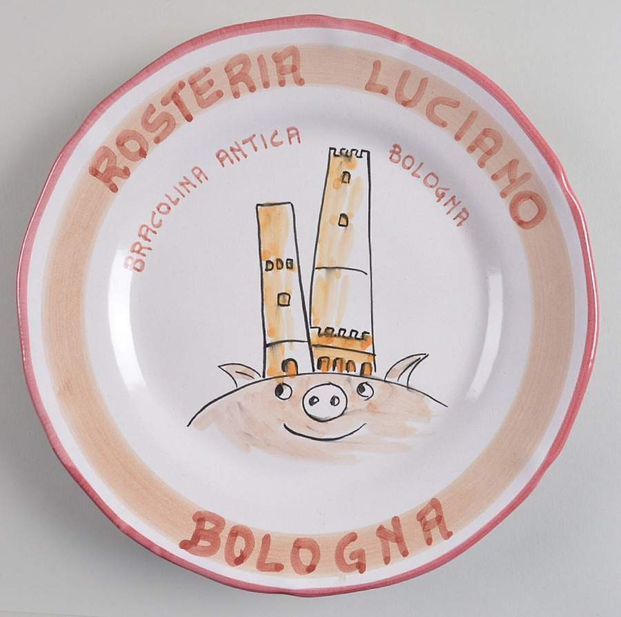 Ristorante Luncheon Plate by Vietri (Italy)-1