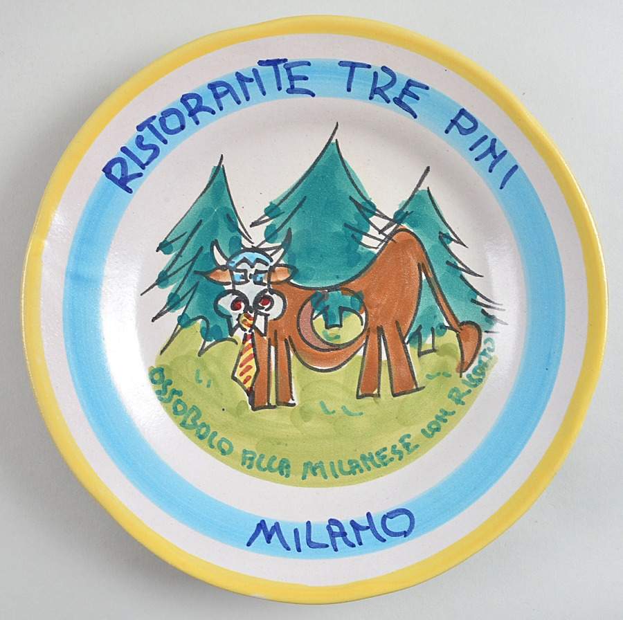 Ristorante Luncheon Plate by Vietri (Italy)-1