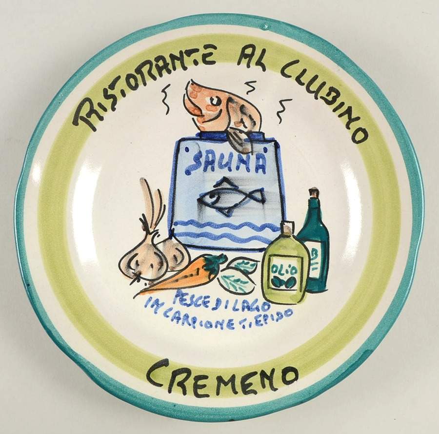 Ristorante Luncheon Plate by Vietri (Italy)-1
