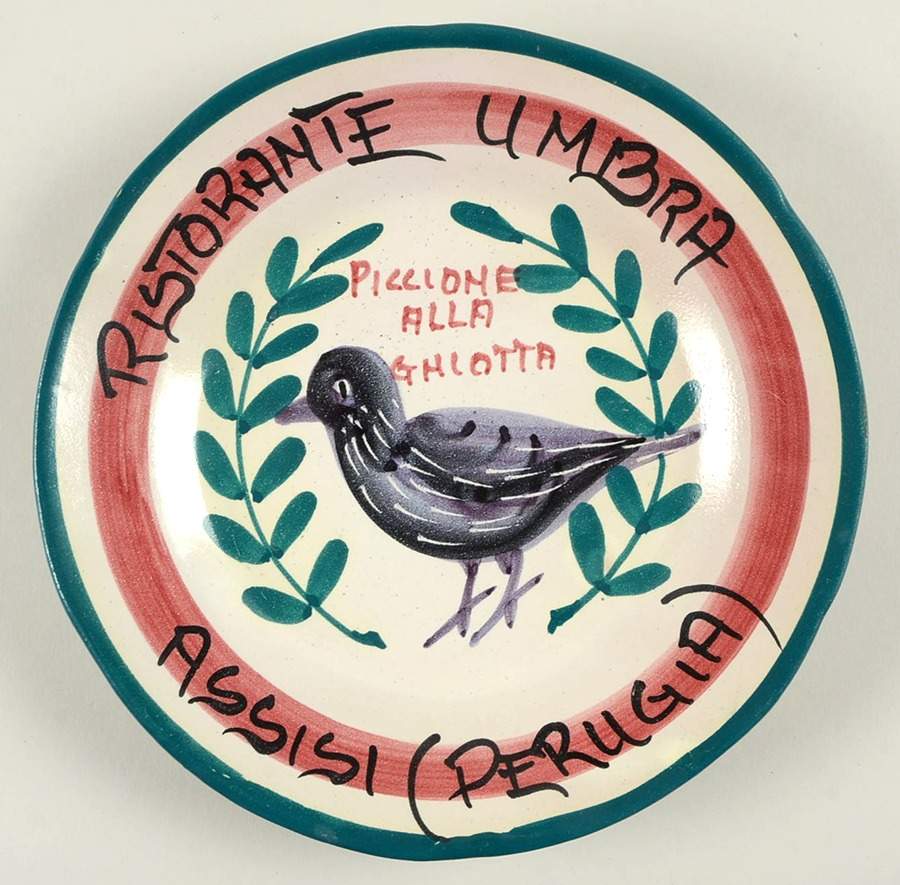 Ristorante Luncheon Plate by Vietri (Italy)-1