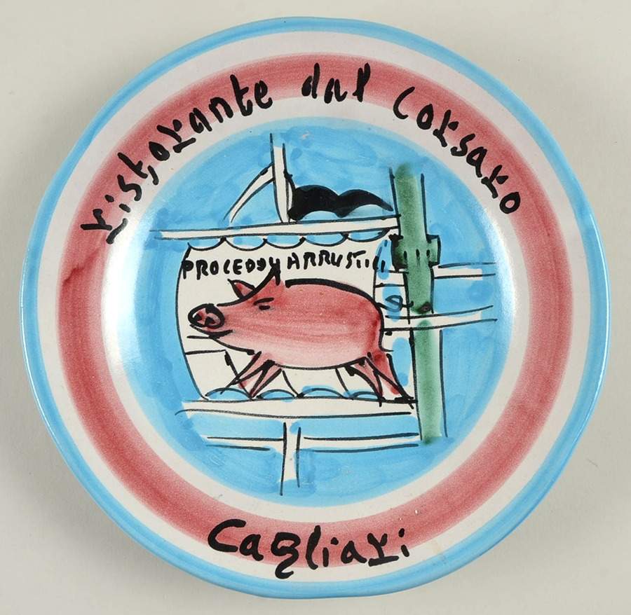 Ristorante Luncheon Plate by Vietri (Italy)-1