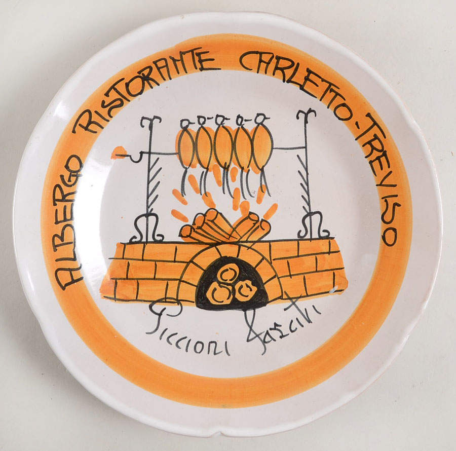 Ristorante Luncheon Plate by Vietri (Italy)-1