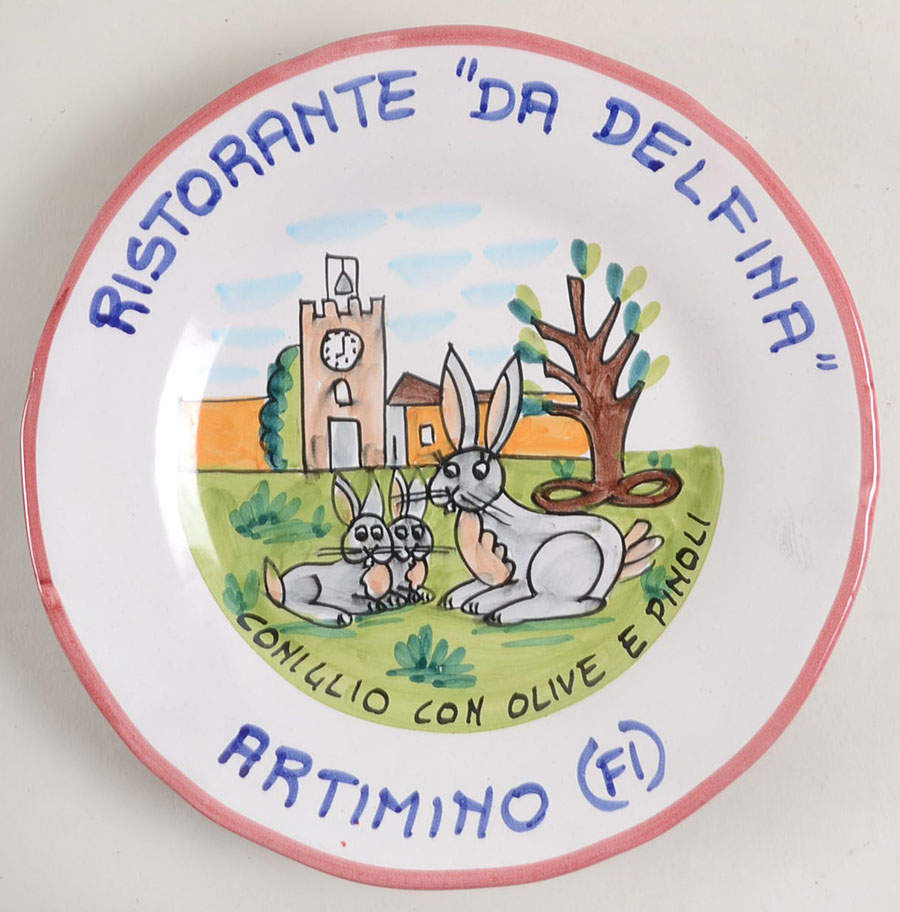 Ristorante Luncheon Plate by Vietri (Italy)-1