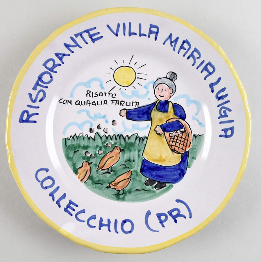 Ristorante Luncheon Plate by Vietri (Italy)-1