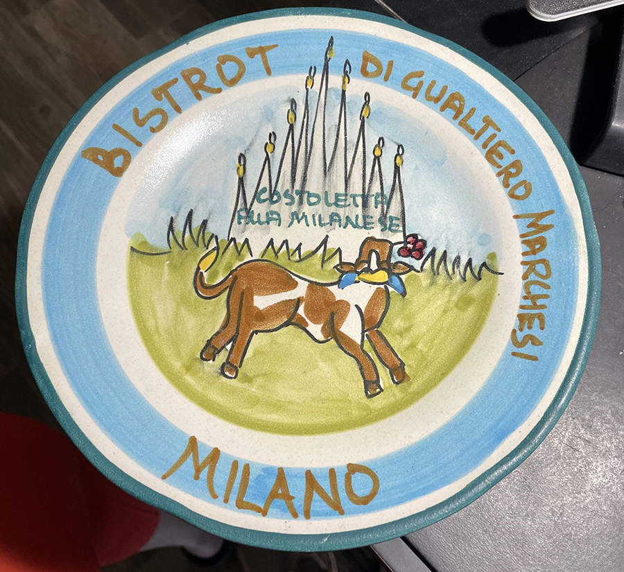 Ristorante Luncheon Plate by Vietri (Italy)-1