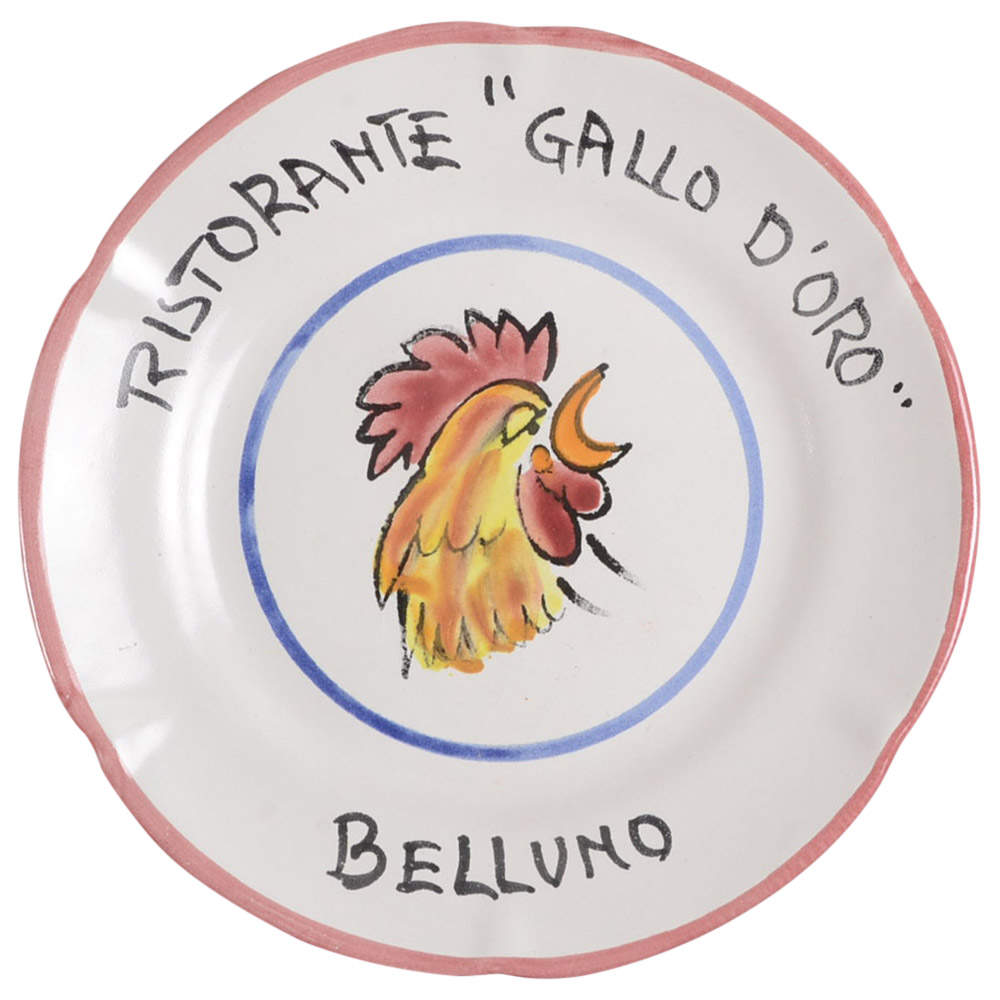 Ristorante Dinner Plate by Vietri (Italy)-1