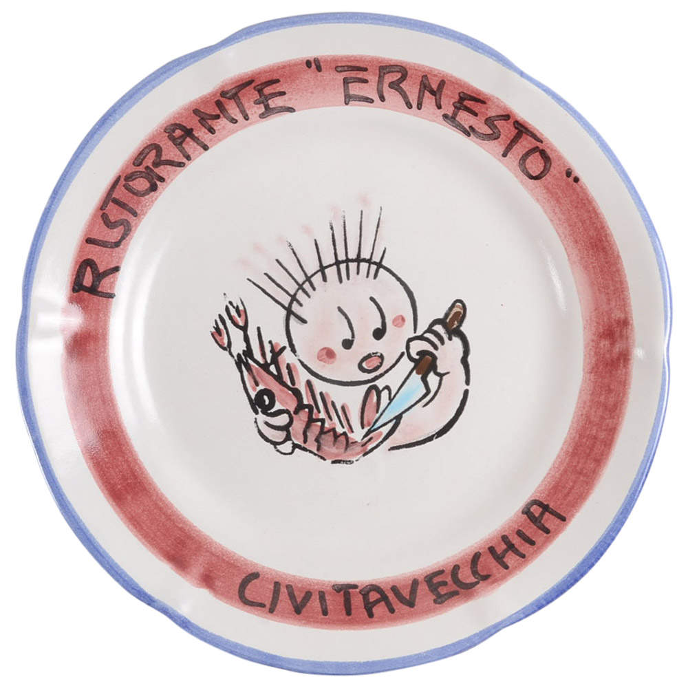 Ristorante Dinner Plate by Vietri (Italy)-1