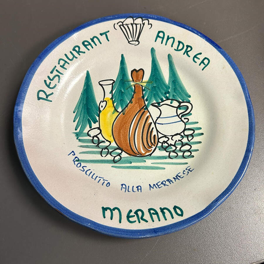 Ristorante Luncheon Plate by Vietri (Italy)-1