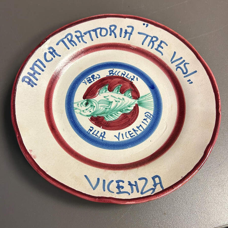 Ristorante Luncheon Plate by Vietri (Italy)-1