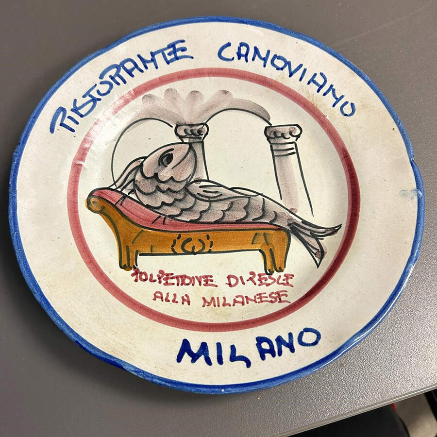 Ristorante Luncheon Plate by Vietri (Italy)-1