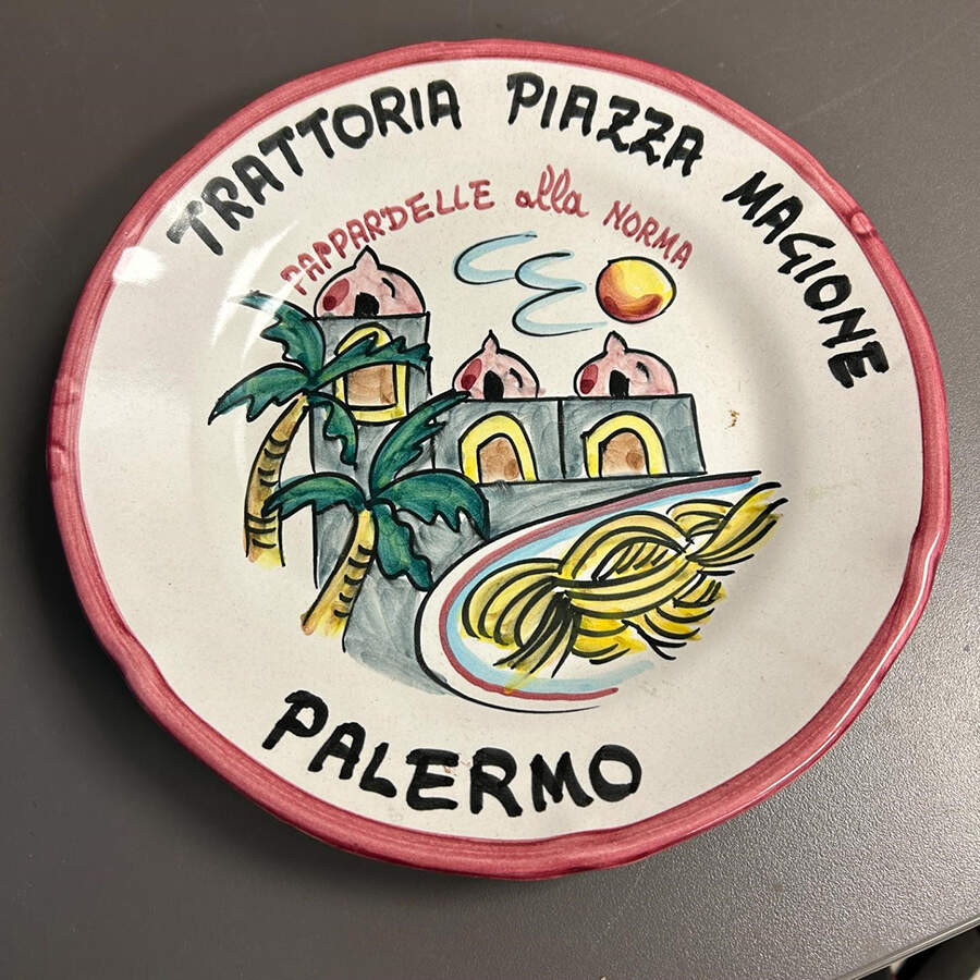 Ristorante Luncheon Plate by Vietri (Italy)-1