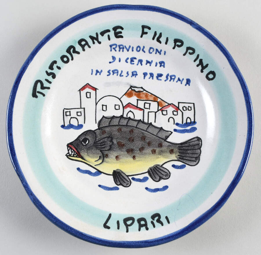 Ristorante Luncheon Plate by Vietri (Italy)-1