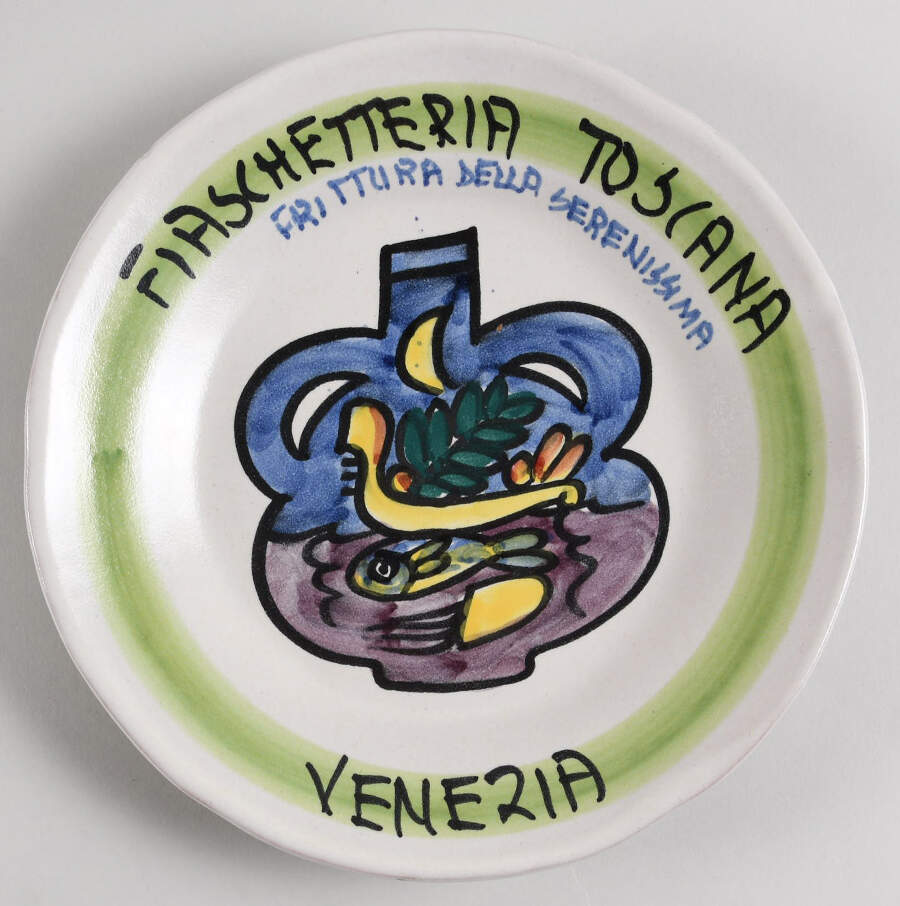 Ristorante Luncheon Plate by Vietri (Italy)-1