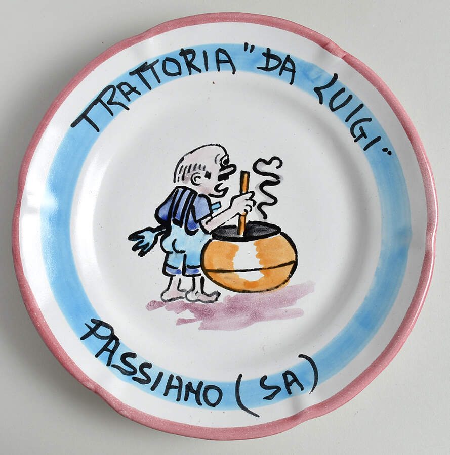 Ristorante Dinner Plate by Vietri (Italy)-1