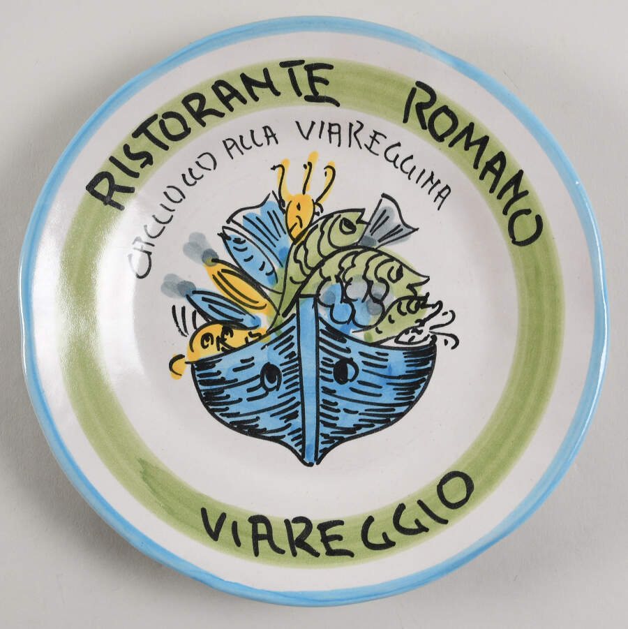 Ristorante Luncheon Plate by Vietri (Italy)-1