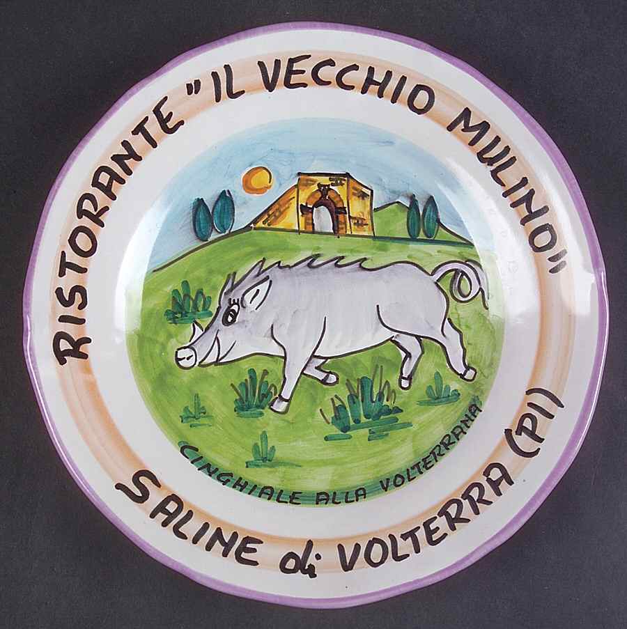 Ristorante Luncheon Plate by Vietri (Italy)-1