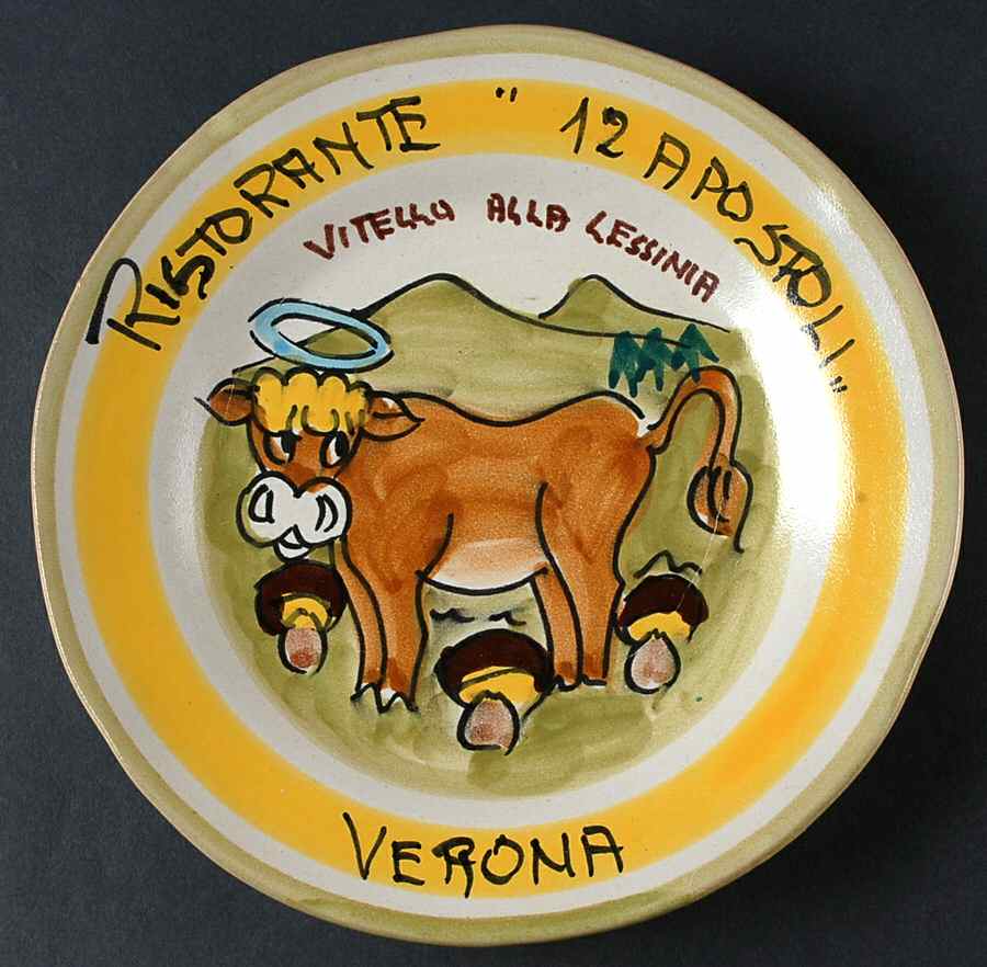Ristorante Luncheon Plate by Vietri (Italy)-1