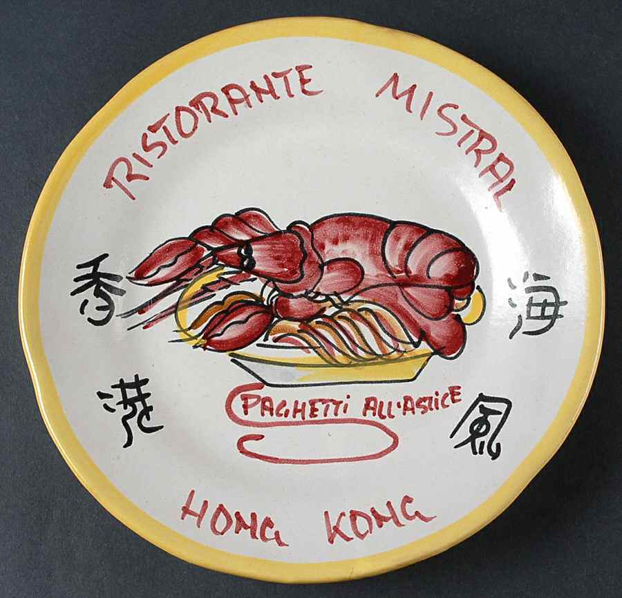 Ristorante Luncheon Plate by Vietri (Italy)-1