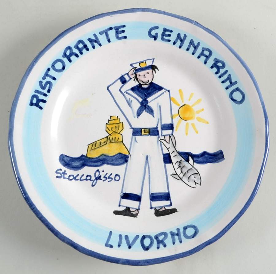 Ristorante Luncheon Plate by Vietri (Italy)-1