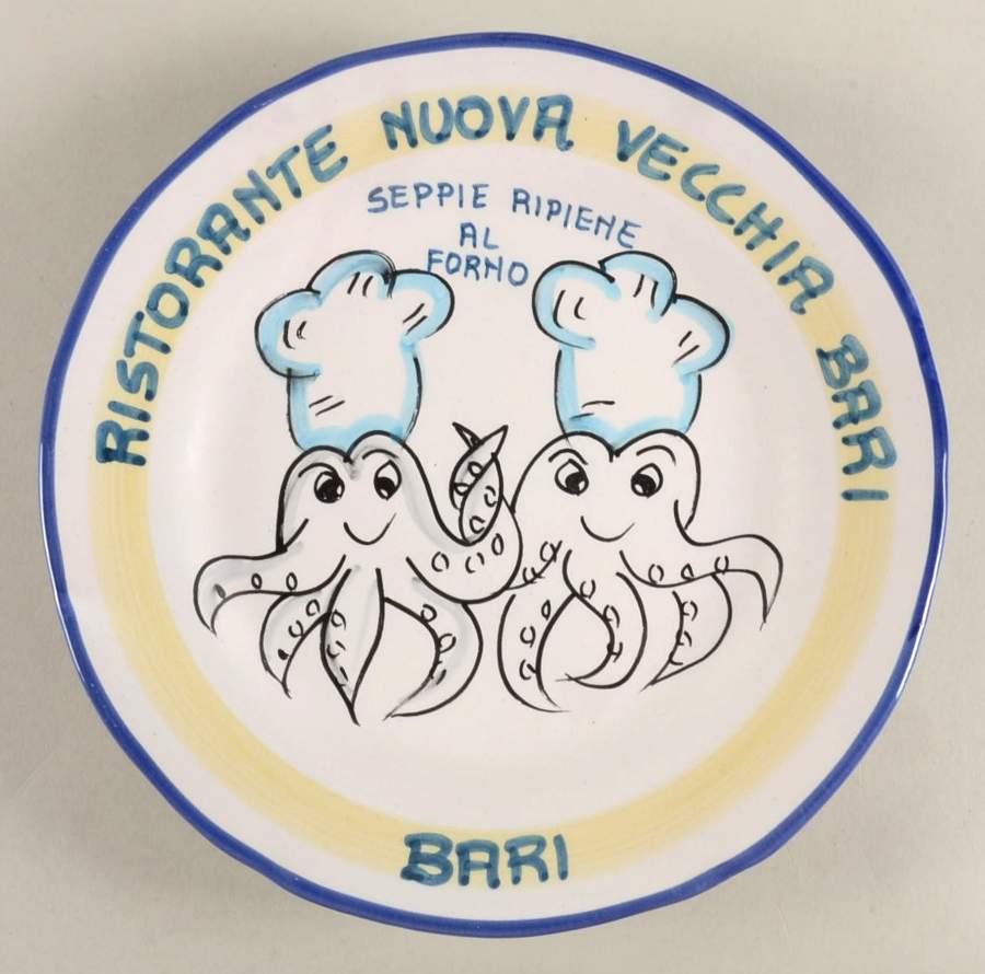 Ristorante Luncheon Plate by Vietri (Italy)-1
