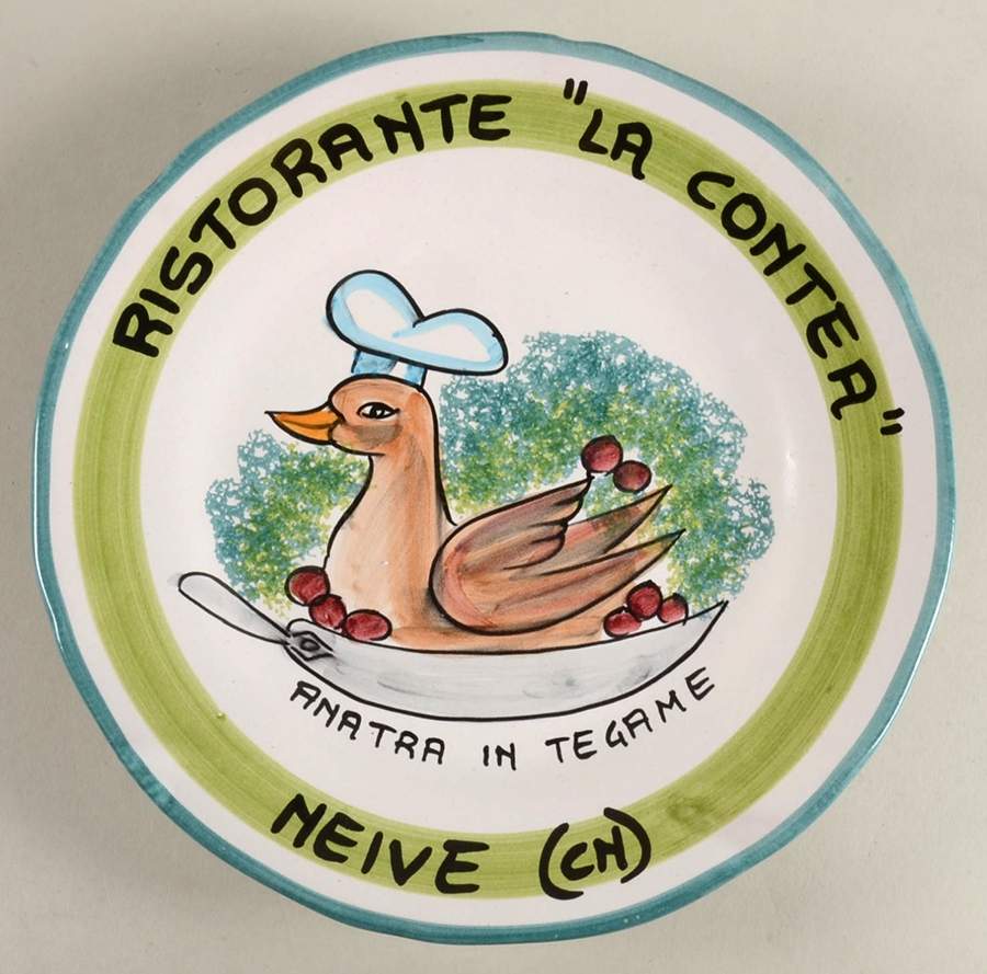 Ristorante Luncheon Plate by Vietri (Italy)-1