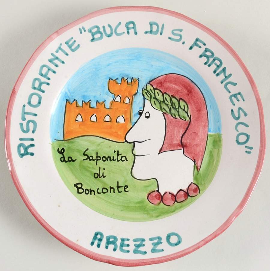Ristorante Luncheon Plate by Vietri (Italy)-1