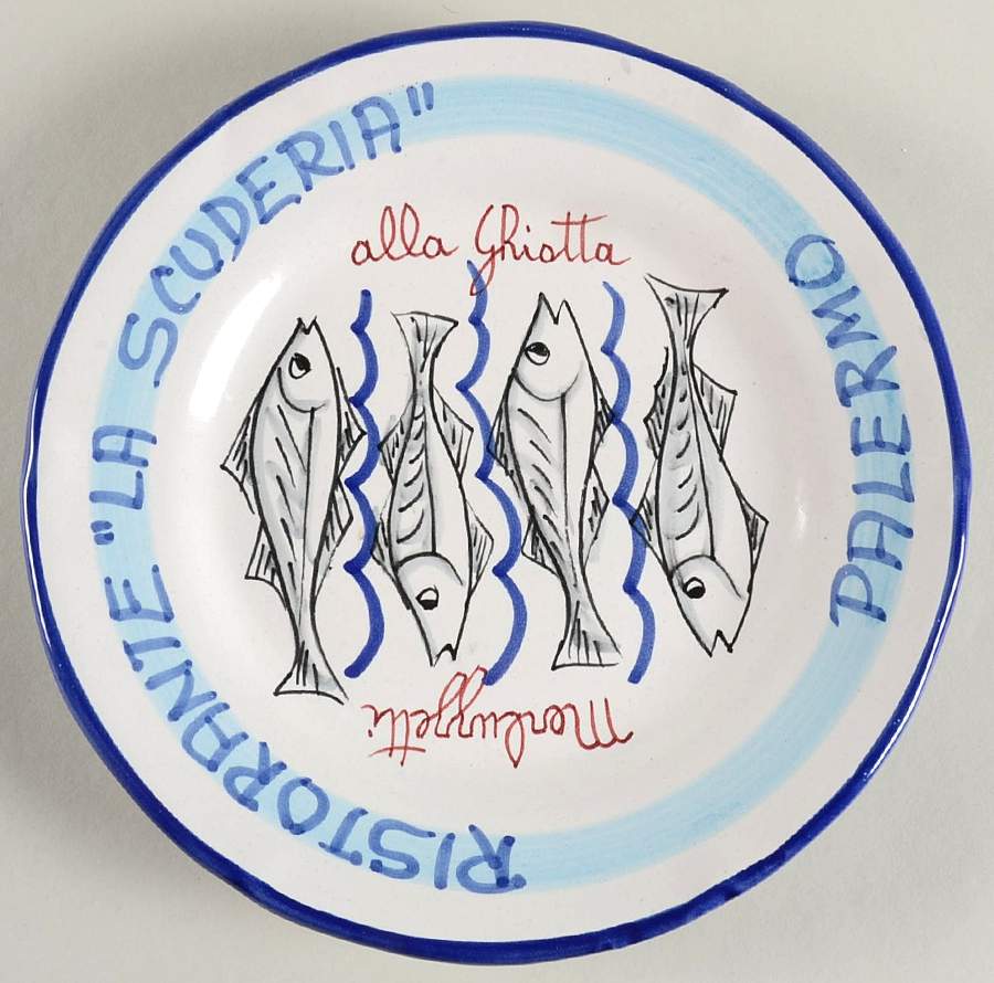 Ristorante Luncheon Plate by Vietri (Italy)-1
