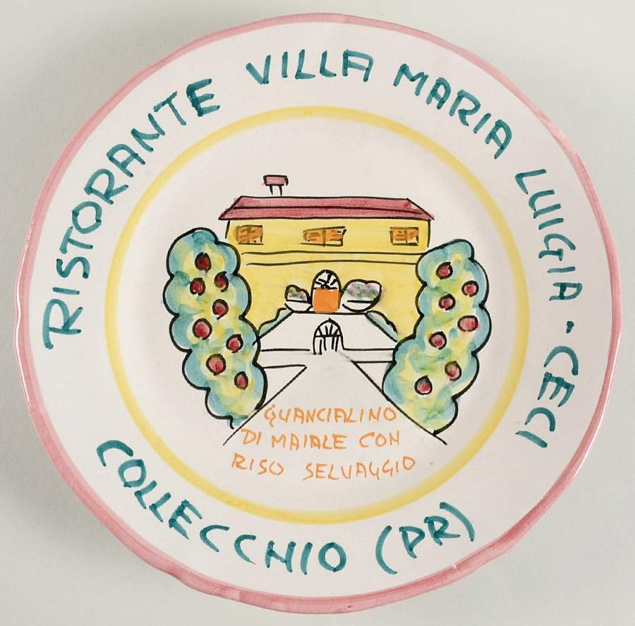 Ristorante Luncheon Plate by Vietri (Italy)-1