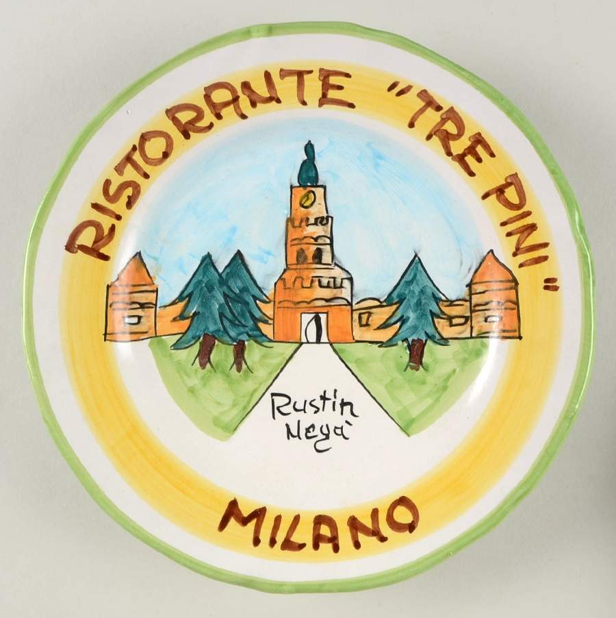 Ristorante Luncheon Plate by Vietri (Italy)-1