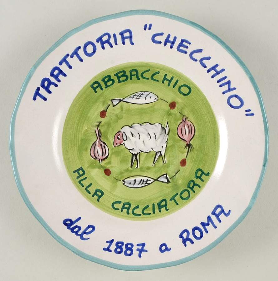 Ristorante Luncheon Plate by Vietri (Italy)-1