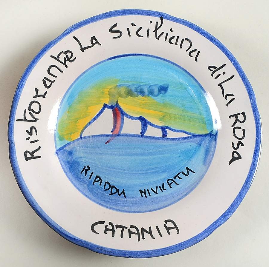 Ristorante Luncheon Plate by Vietri (Italy)-1