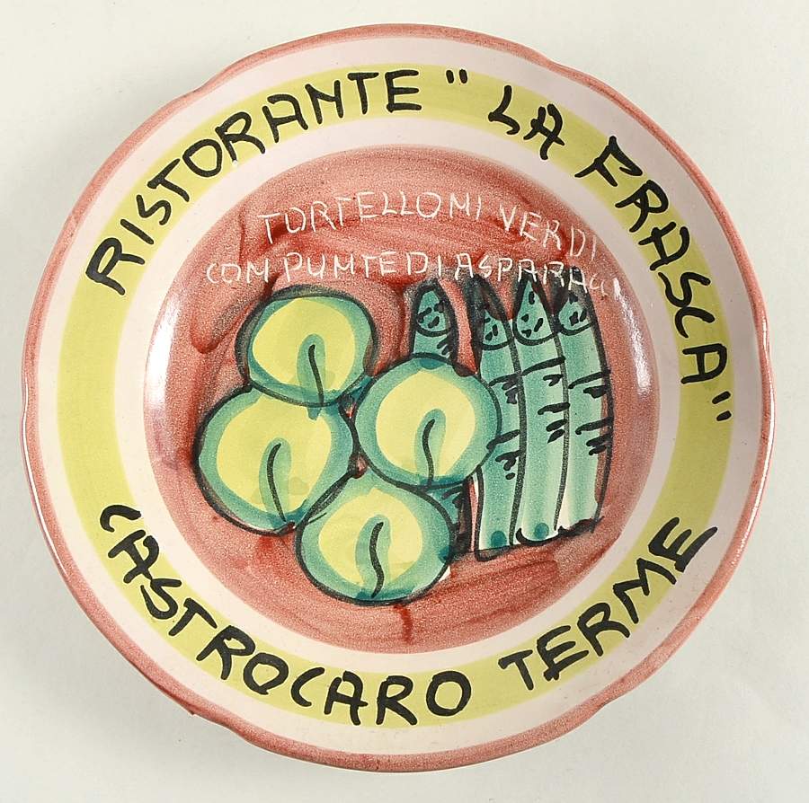 Ristorante Luncheon Plate by Vietri (Italy)-1