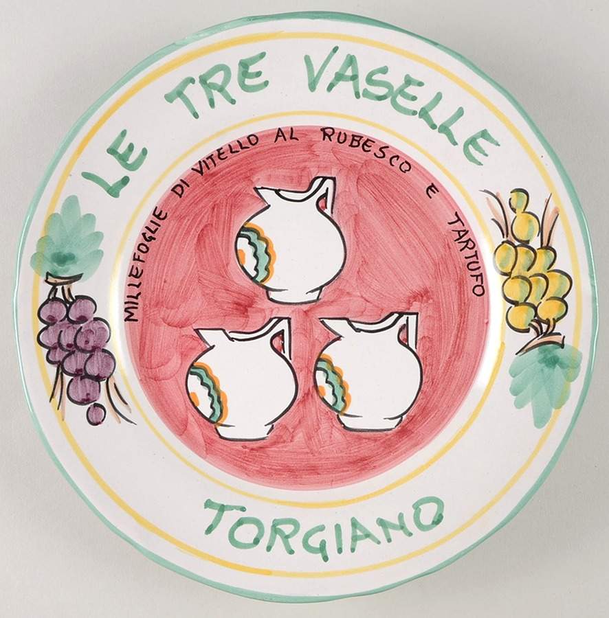 Ristorante Luncheon Plate by Vietri (Italy)-1