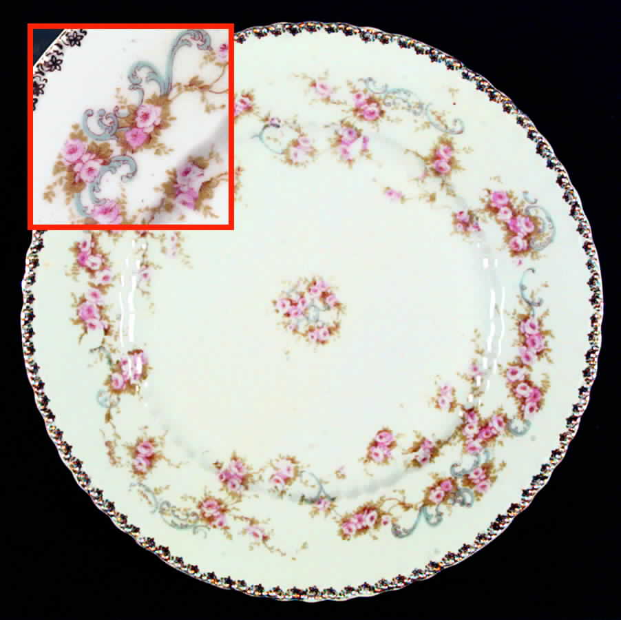 VTO48 Dinner Plate by Victoria (Austria)-1