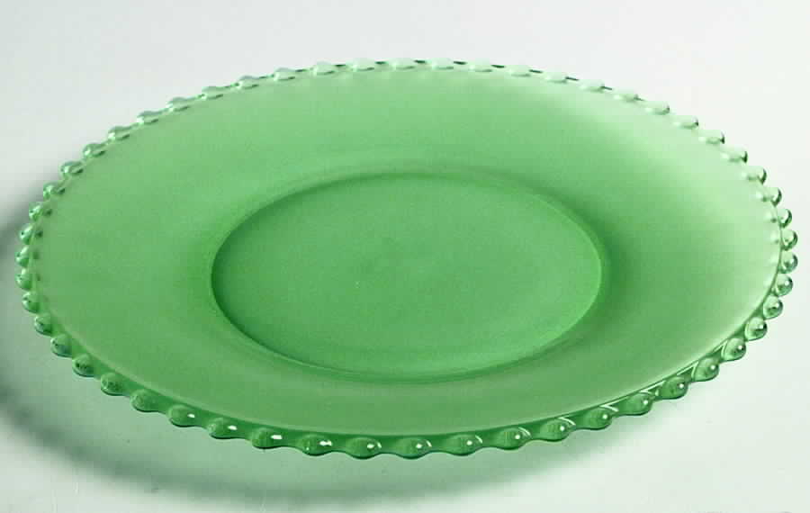 Candlewick Pastel Green Dinner Plate by Viking-1