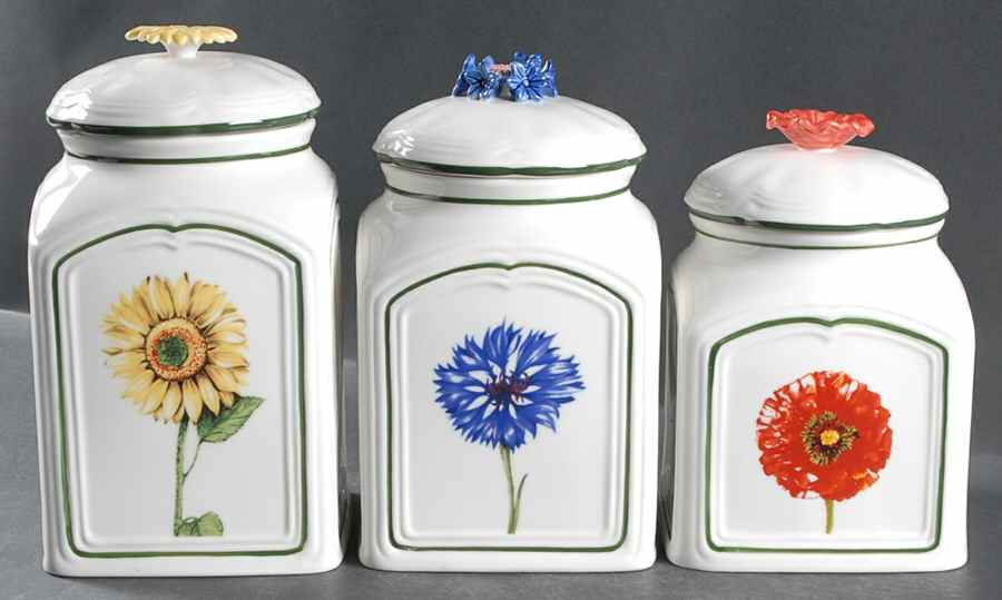 Flora (3 Piece) Canister Set (Box Set) by Villeroy & Boch-1