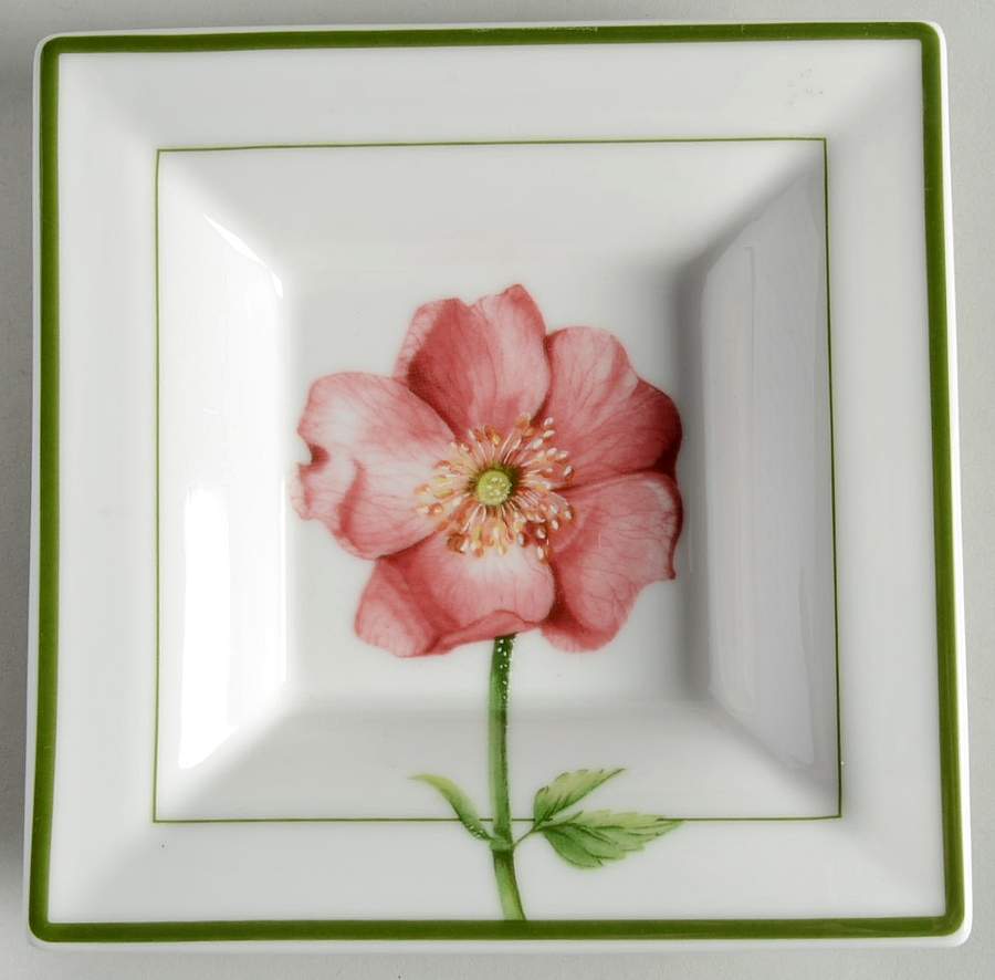 Flora 5' Square Tray by Villeroy & Boch-1