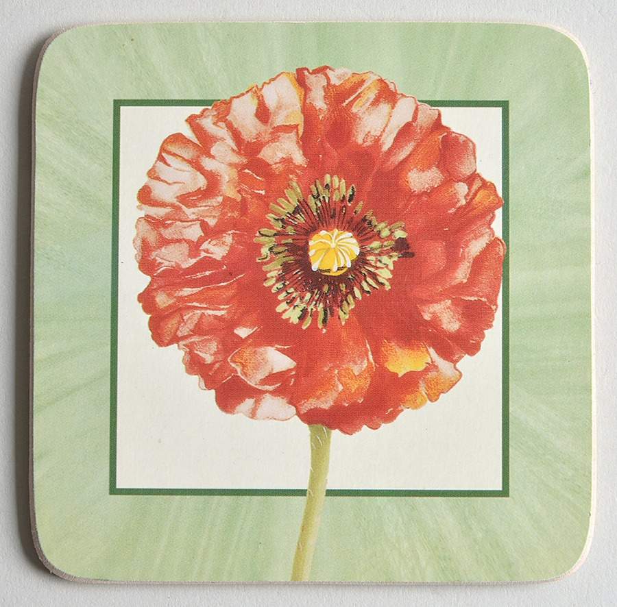 Flora Square Corkback Coaster by Villeroy & Boch-1