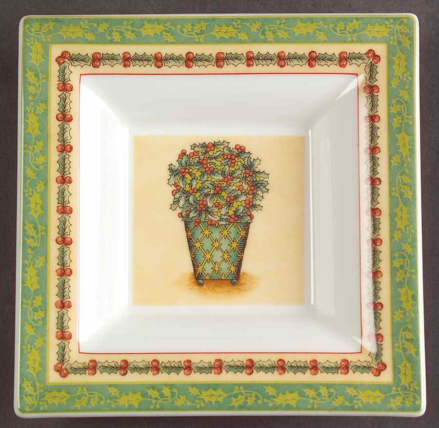 Festive Memories 5" Square Tray by Villeroy & Boch-1